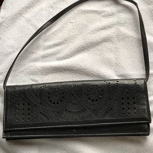 Aldo black leather casual bag